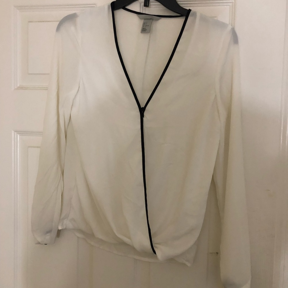 H&M work blouse! Worn once!